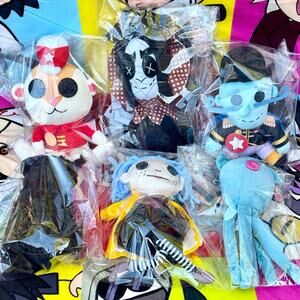 LAIKA Coraline Plush Bundle SEALED The Complete Set